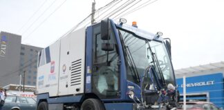 MPP pone al servicio de la población una moderna barredora industrial para mejorar la limpieza pública