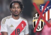 André Carrillo reveló que rechazó ofertas de Juventus y Atlético Madrid