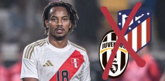 André Carrillo reveló que rechazó ofertas de Juventus y Atlético Madrid
