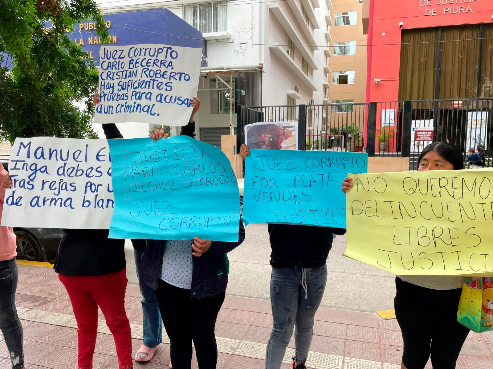 Familiares de Carlos Vilchez Chiroque exigen justicia ante violenta agresión