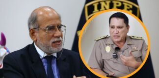 General Farías confronta al INPE sobre extorsiones desde penales
