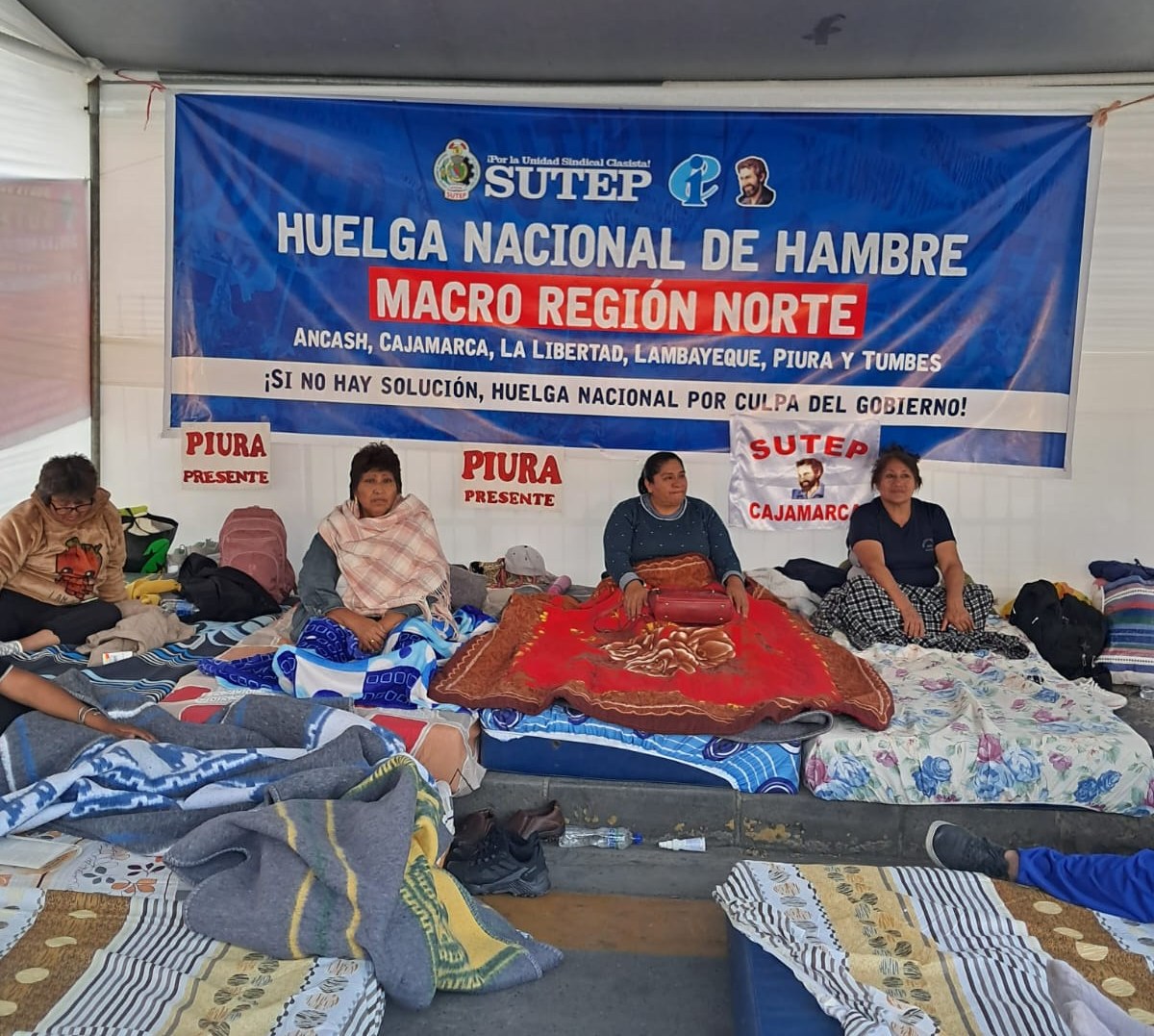 Docentes de Piura se suman a huelga de hambre del SUTEP por incumplimientos del MINEDU