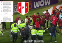 Comisión Disciplinaria de la FPF oficializó sanciones para jugadores de la “U” y Melgar