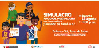 Segundo Simulacro Nacional 2024 se realizará este jueves
