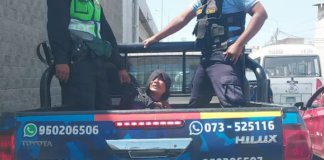 Intervienen a mujer armada en el mercado San Miguel de Piura