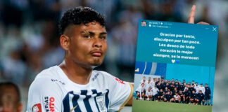 De Santis se despide emotivamente de Alianza Lima