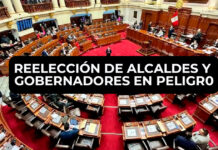 Reelección de gobernadores regionales y alcaldes en peligro