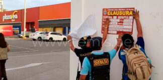 Talara: Cierran Plaza Vea y Promart por riesgo estructural