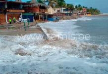 Marina de Guerra del Perú alerta oleajes anómalos en Piura hasta el 26 de febrero