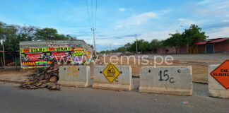 Piura: Cierran Av. Sullana Norte por obras de mejoramiento e instalación de ciclovías