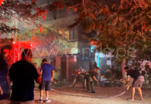 Incendio causó pánico en la Urbanización Piura