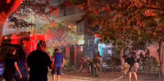 Incendio causó pánico en la Urbanización Piura