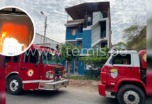 Piura: Bomberos lograron controlar incendio en avenida Marcavelica