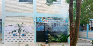 MDVDO realiza fumigación para prevenir dengue y brindar una buena atención a la ciudadanía