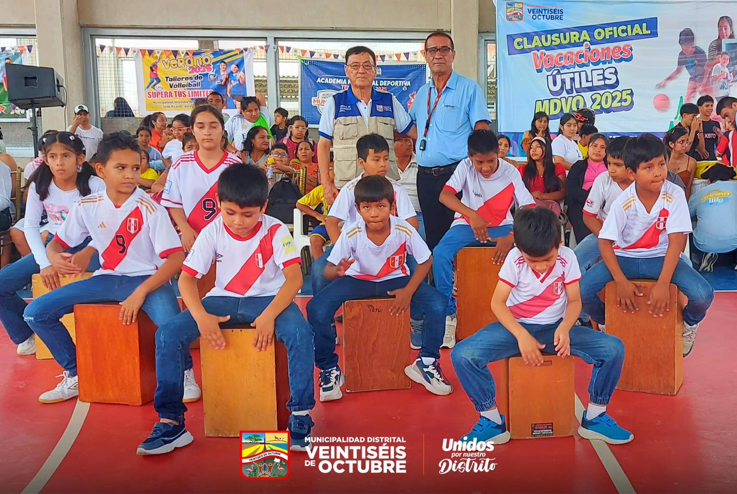Clausura de Vacaciones Útiles 2025 reunió a cientos de familias en Veintiséis de Octubre