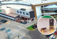 Piura: Se cae parte del techo en Tottus de Open Plaza en Castilla