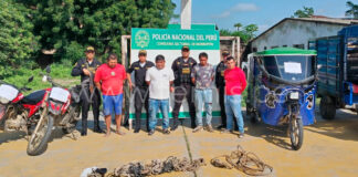 Intervienen a presunta banda criminal en operativo en Morropón