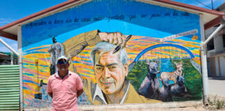 Realizan mural en homenaje a Mario Vargas Llosa en Piura