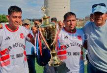 Castilla tiene campeón: Defensor El Indio derrotó a Huascar en la final