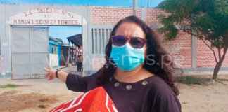 Piura: Desagües inundan colegio inicial y clases se suspenden