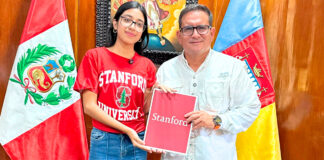 Joven piurana es admitida en Stanford con beca completa