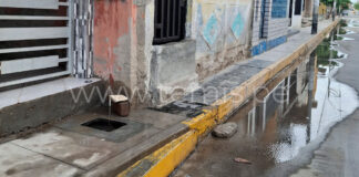 Castilla: Roban medidor de agua en calle Cusco