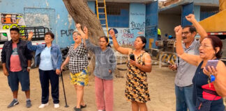 Pobladores del AA.HH San Pedro de Piura exigen el restablecimiento del servicio de agua potable en la zona