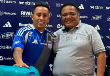Christian Cueva es presentado oficialmente como nuevo jugador de Emelec