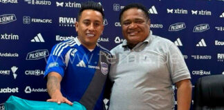 Christian Cueva es presentado oficialmente como nuevo jugador de Emelec