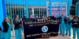 Enfermeras del Hospital Jorge Reátegui denuncian vulneración de derechos y advierten huelga nacional
