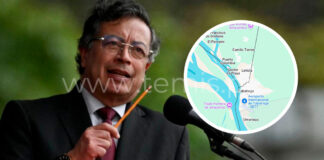 Petro acusa al Perú de apropiarse de terreno de Colombia