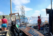 Incendio devora seis viviendas en UPIS San Judas Tadeo