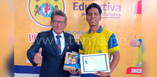 Alumno del “Proyecto Triunfo” gana el concurso “Una mirada al campus”