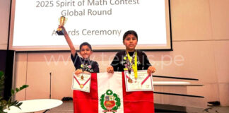 Estudiantes peruanos ganan medallas de oro en concurso internacional de matemáticas en Canadá