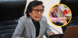 Escándalo en el Congreso: Asistente de congresista Lucinda Vásquez le corta las uñas del pie en su oficina parlamentaria