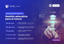 UCV lanza ciclo gratuito de webinars “Gestión Educativa para el Futuro” para directores y especialistas educativos