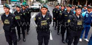 Gobierno fija pago de S/ 16 la hora para policías que patrullen en sus días libres