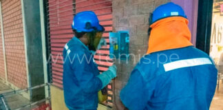 Descubren conexiones eléctricas clandestinas en Veintiséis De Octubre