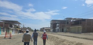 Advierten falta de supervisor y deficiencias en obra vial de S/ 17 millones