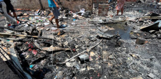 Incendio deja a varias familias sin hogar en Piura