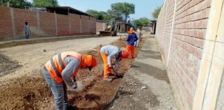 Pistas y veredas en El Indio superan el 65 % de avance y benefician a más de 14 mil vecinos