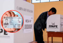Peruanos sí podrán sufragar con el DNI vencido