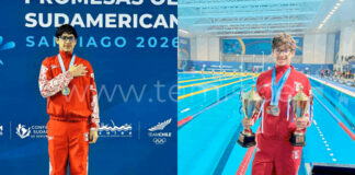 Joven talareño de 13 años conquista medalla de oro en Sudamericano de Natación