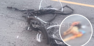 Ciclista muere arrollado en vía Piura – Chulucanas y conductor se da a la fuga