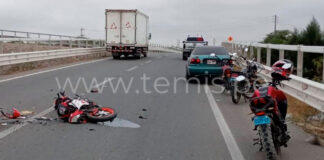 Motociclista resulta gravemente herido en accidente en la carretera Piura–Paita
