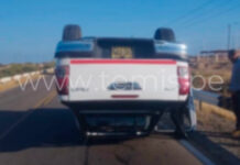 Talara: Médico se salva de milagro tras aparatosa volcadura en la Panamericana Norte