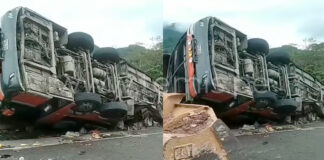 Bus interprovincial se despista en Huánuco y deja al menos 10 muertos y 16 heridos