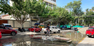 Aguas servidas inundan calles de la urbanización Club Grau y generan malestar entre vecinos