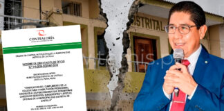 Exalcalde Walther Guerrero mantuvo a 15 funcionarios inhabilitados en la Municipalidad de Castilla, según informe de Contraloría