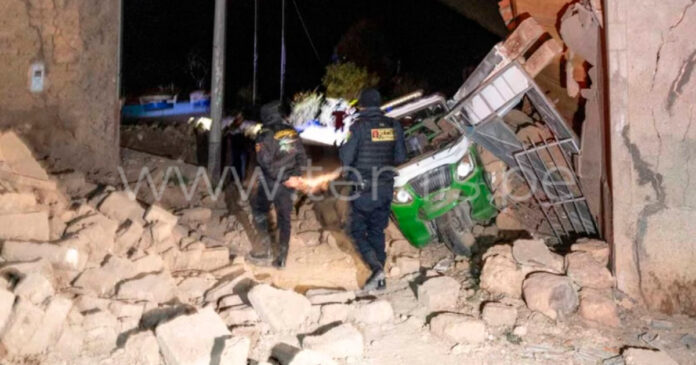 Sismo en Junín deja seis fallecidos y más de 300 damnificados tras movimiento de magnitud 5,1 Sismo en Junín deja seis fallecidos y más de 300 damnificados tras movimiento de magnitud 5,1